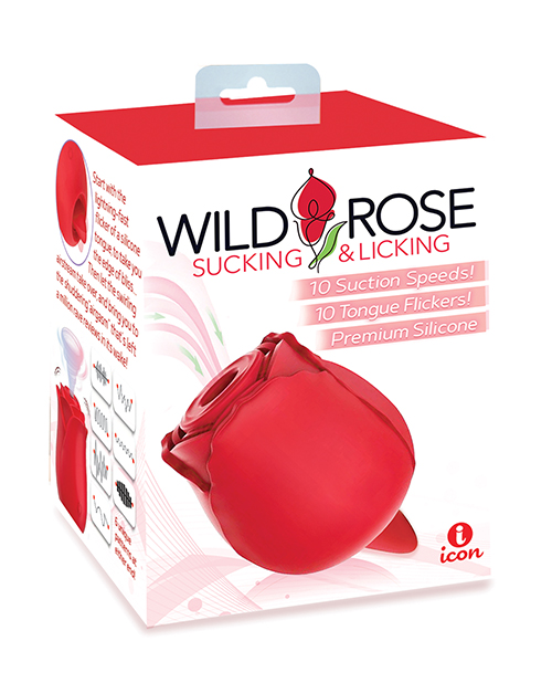 Wild Rose & Tongue Vibrator