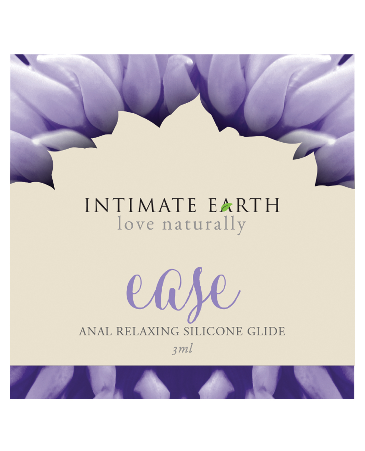Intimate Earth Soothe Ease Relaxing Bisabolol Anal Silicone Lubricant Foil