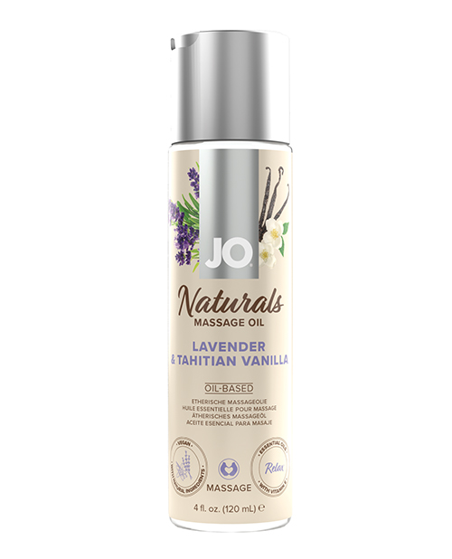 JO Naturals Massage Oil - Lavender & Vanilla