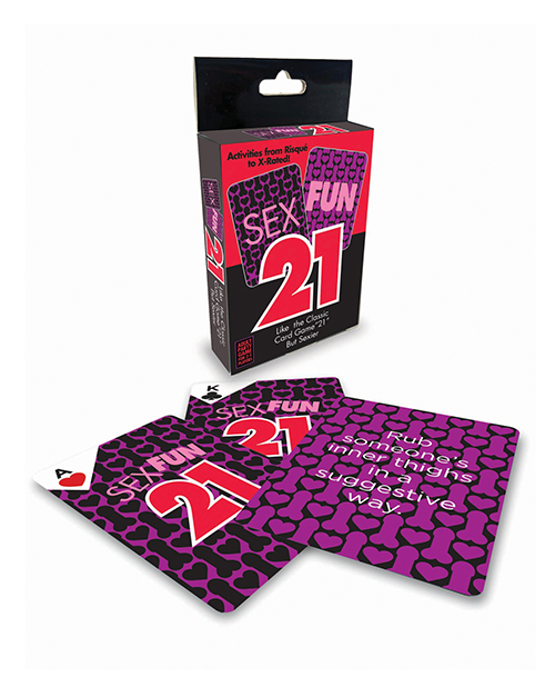 Sex Fun 21 Card Game