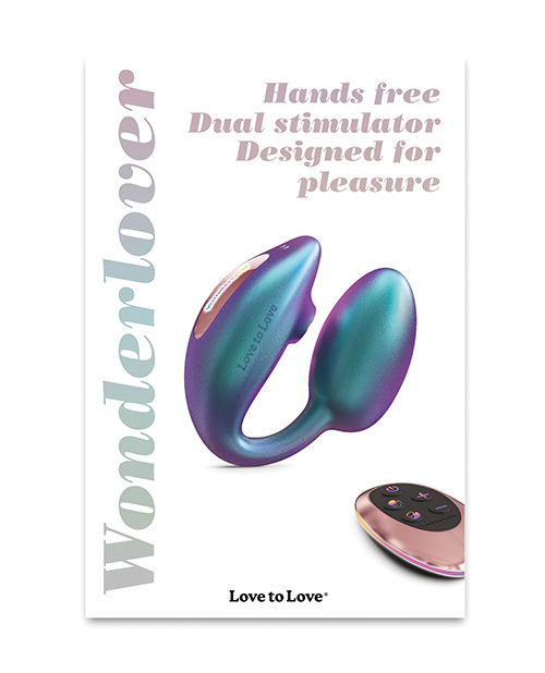 Love to Love Wonderlover Dual Stimulator - Iridescent