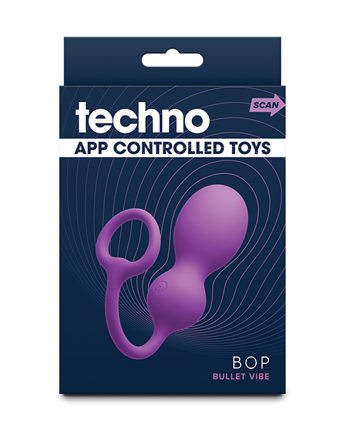 Techno Bop Butt Plug with Cock Ring