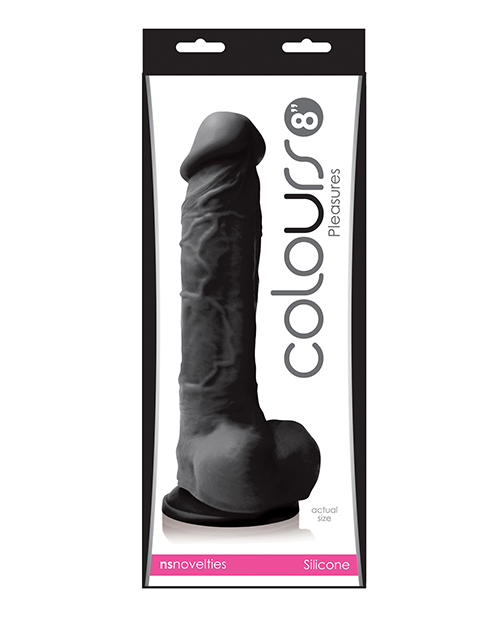 Colours Pleasures 8" Dildo with Suction Cup