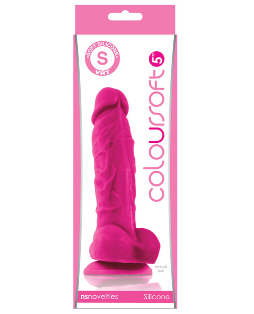 ColourSoft 5" Silicone Soft Dildo