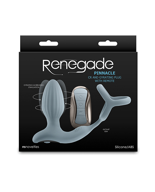 Renegade Pinnacle Cock Ring & Gyrating Prostate Massager