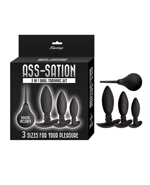 Ass-sation 3-in-1 Training Kit Douche Included