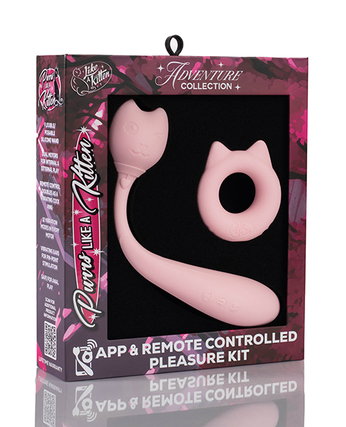 Natalie's Toy Box Purrs Like A Kitten App & Remote Controlled Pleasure Kit
