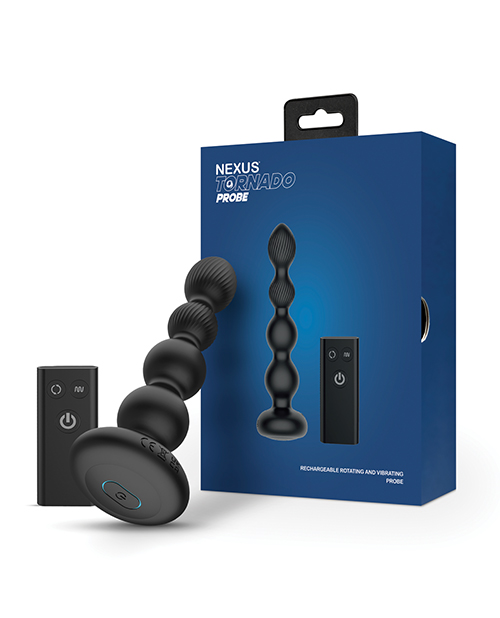 Nexus Tornado Probe Rotating & Vibrating Butt Plug