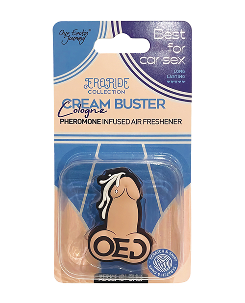 EroRide Cream Buster Pheromone Infused Air Freshener - Cologne