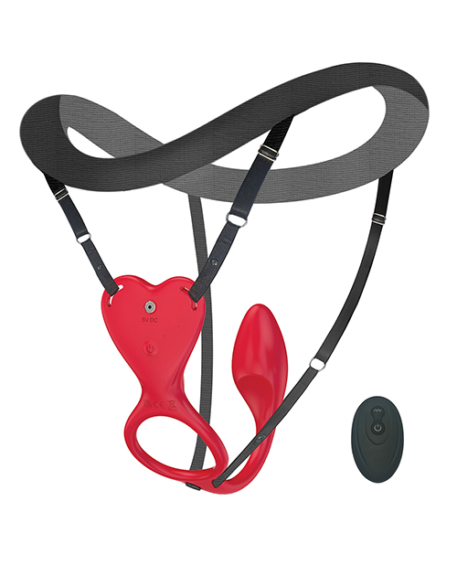 Sublime Flutterplugon Wearable Panty Vibe & Anal Plug with Penis Access