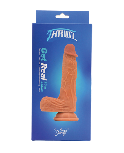 Thrillz Get Real Bijou Thrusting Dildo with Remote