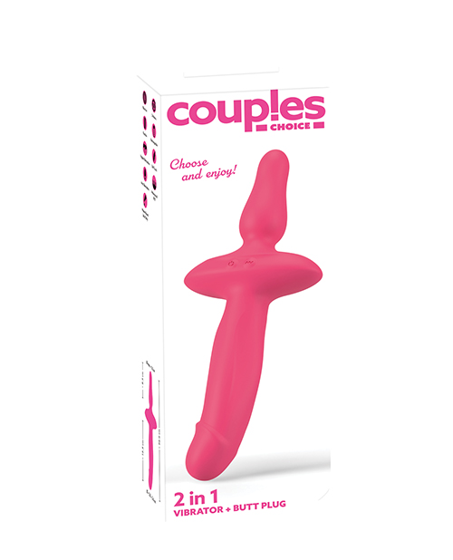 Couples Choice 2in1 Vaginal & Anal Vibrator