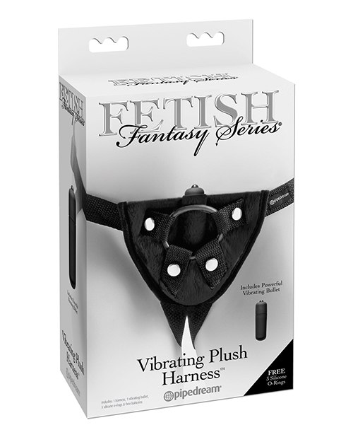 Fetish Fantasy Series Vibrating Plush Harness
