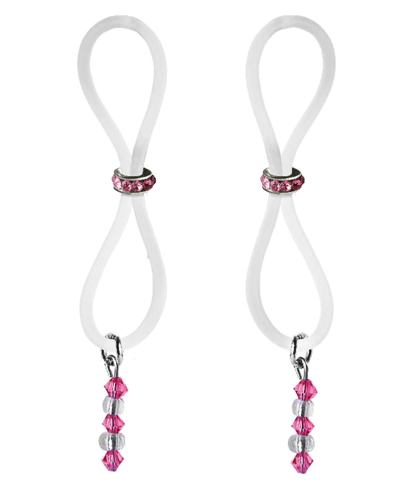 Bijoux de Nip Nipple Halos Pink Gem Slider