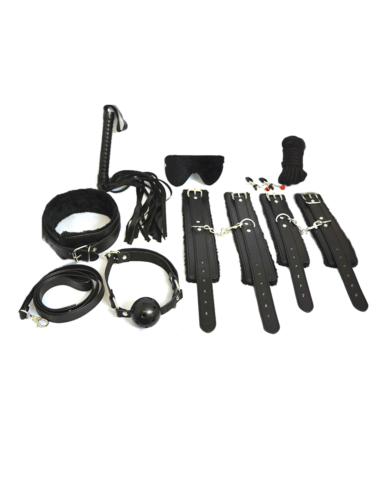 Plesur Everything Bondage 12 Piece Kit