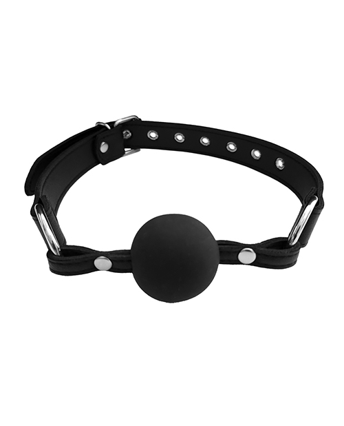 Rouge Fetish Play Vegan Leather Ball Gag