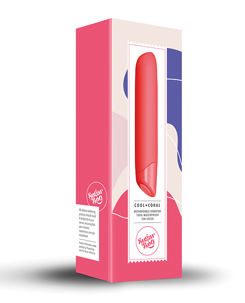 SugarBoo Cool Coral Rechargeable Vibrator