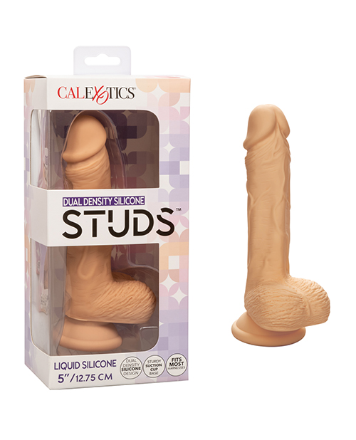 Studs Dual Density Silicone 5" Dildo