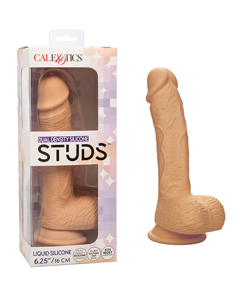 Studs Dual Density Silicone 6.25" Dildo