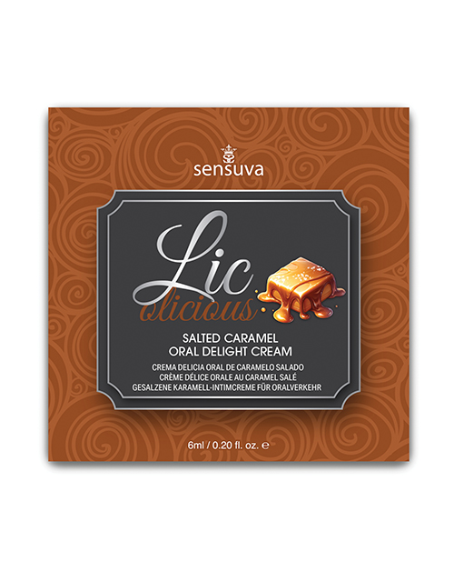 Lic O Licious Oral Delight Cream - 6 ml Packet Salted