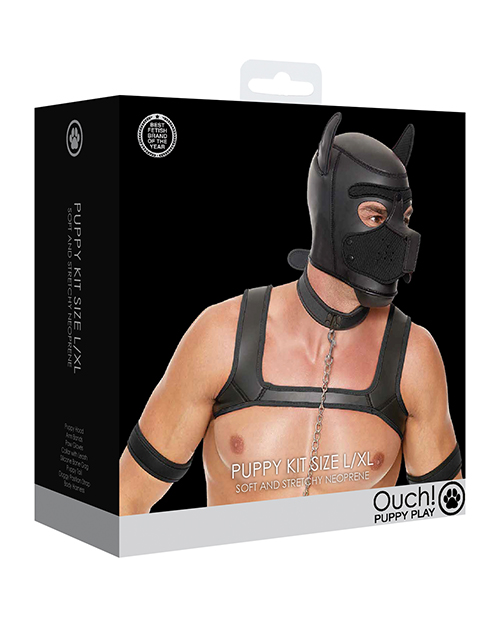 Shots Ouch Puppy Play Complete Kit - LXL