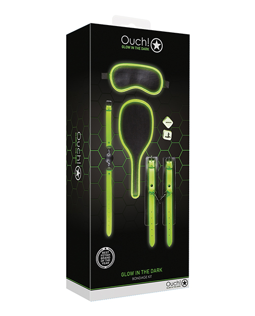 Shots Ouch Bondage Kit #1 - Glow in the