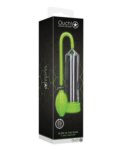 Shots Ouch Classic Penis Pump - Glow in the