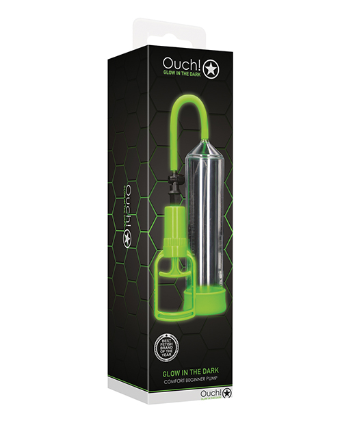 Shots Ouch Comfort Beginner Pump - Glow in the