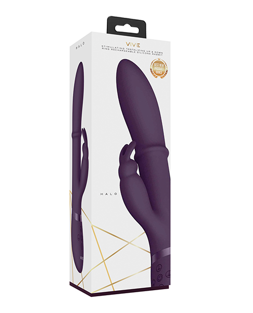 Shots Vive Halo Up & Down Ring G-Spot Rabbit