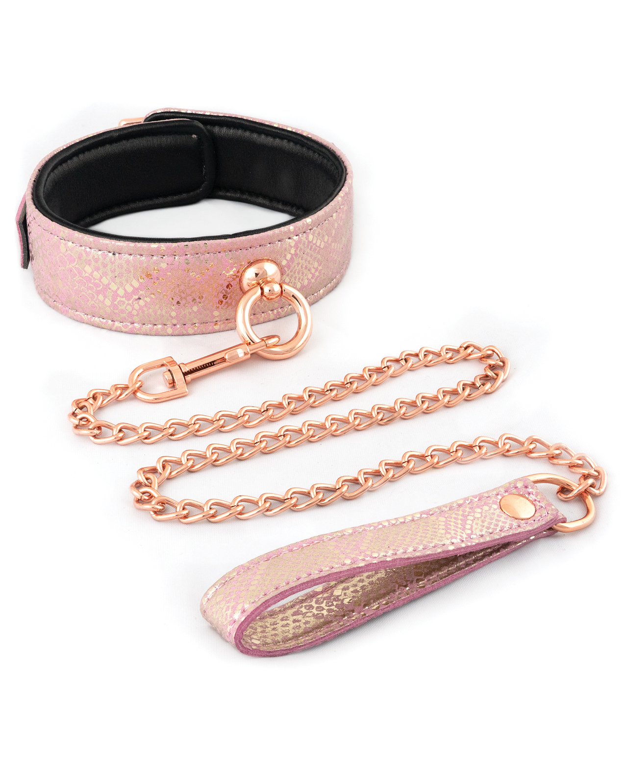 Spartacus Micro Fiber Collar & Leash with Leather Lining