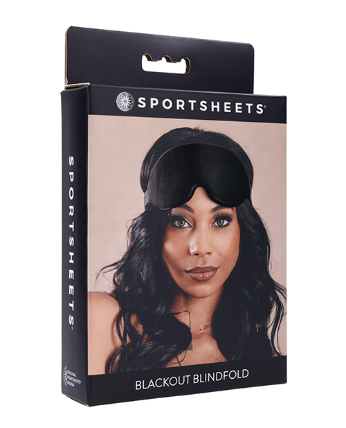 Sportsheets Blackout Memory Foam Blindfold