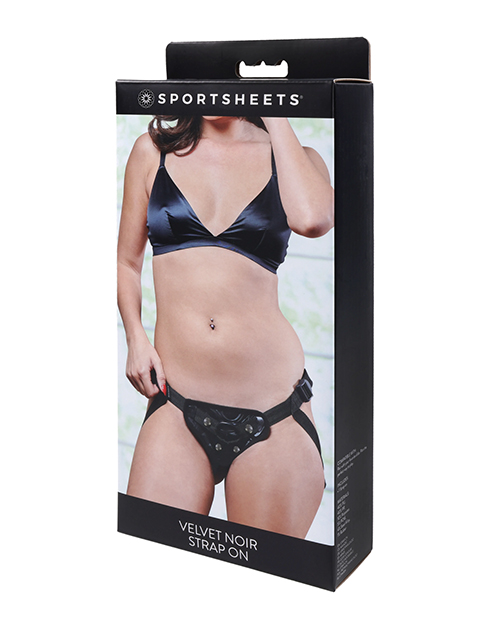 Sportsheets Velvet Noir Strap-On