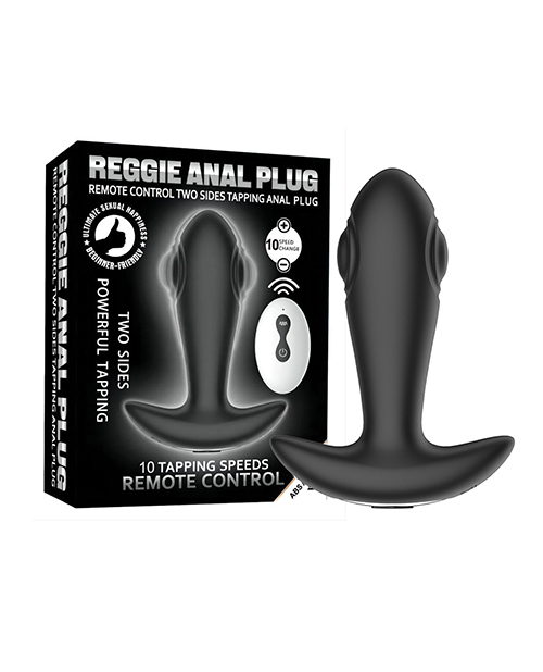 Reggie Tapping Anal Plug