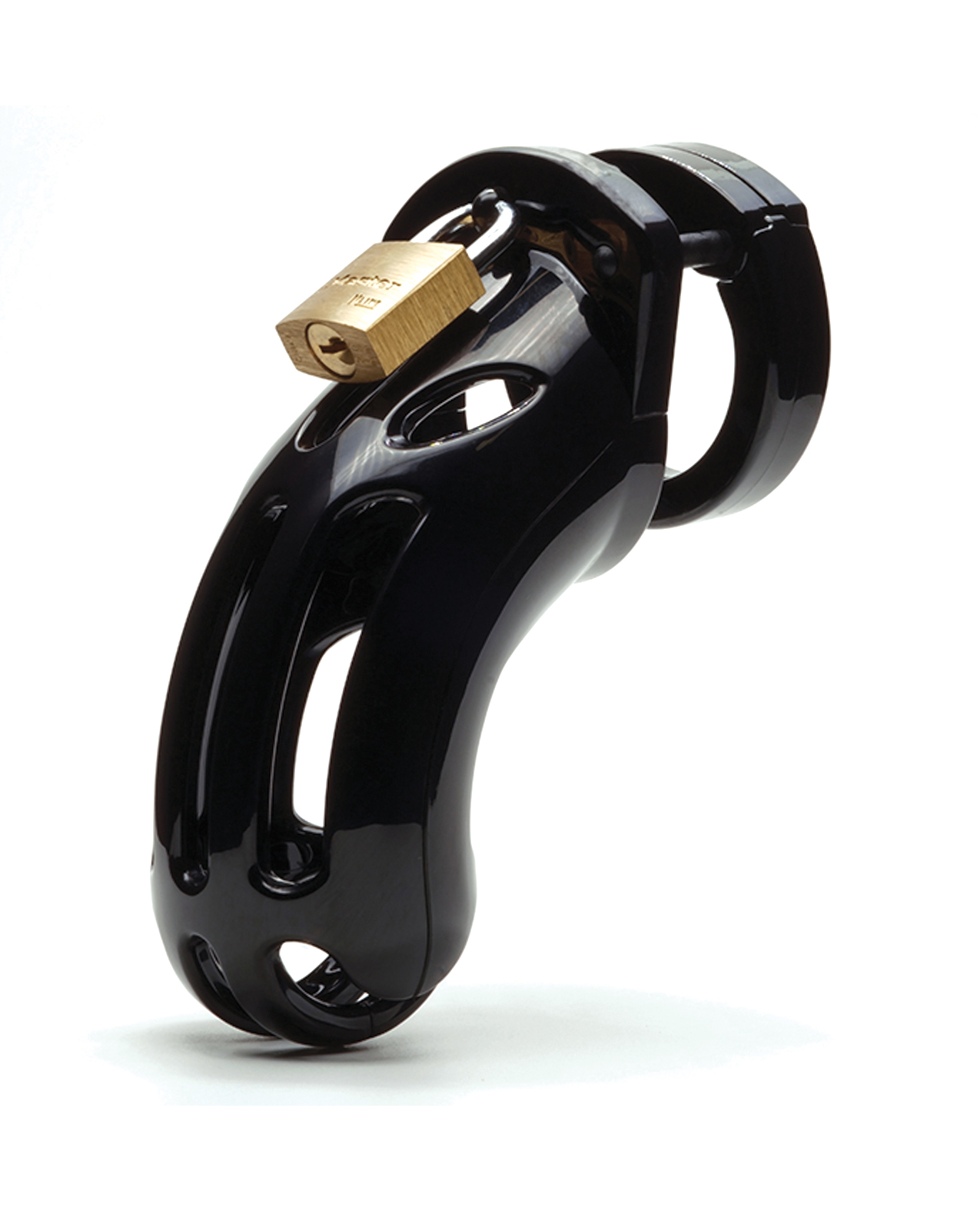 The Curve 3 3/4" Curved Cock Cage & Lock Set