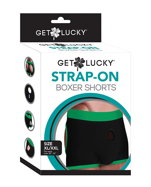 Get Lucky Strap On Boxers - XL-XXL