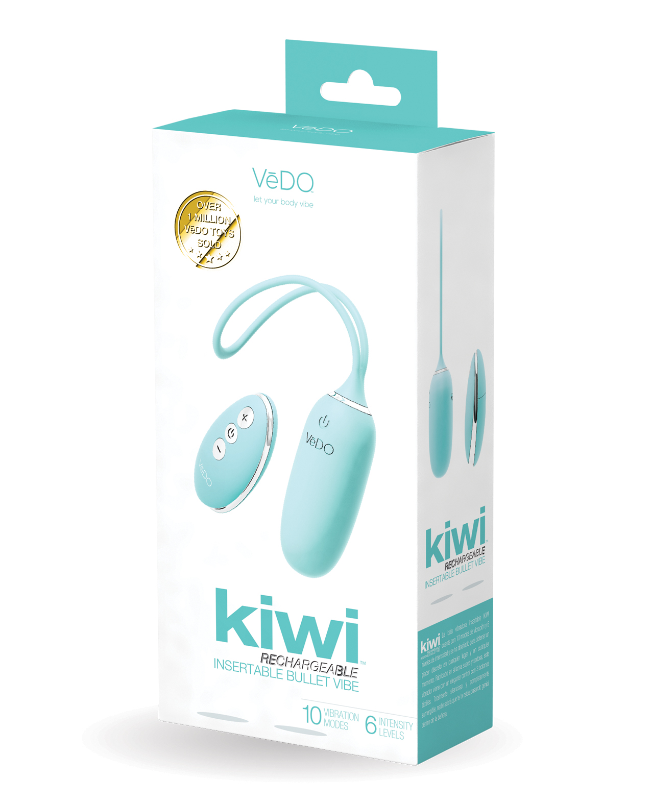 VeDO KIWI Rechargeable Insertable Bullet - Tease Me