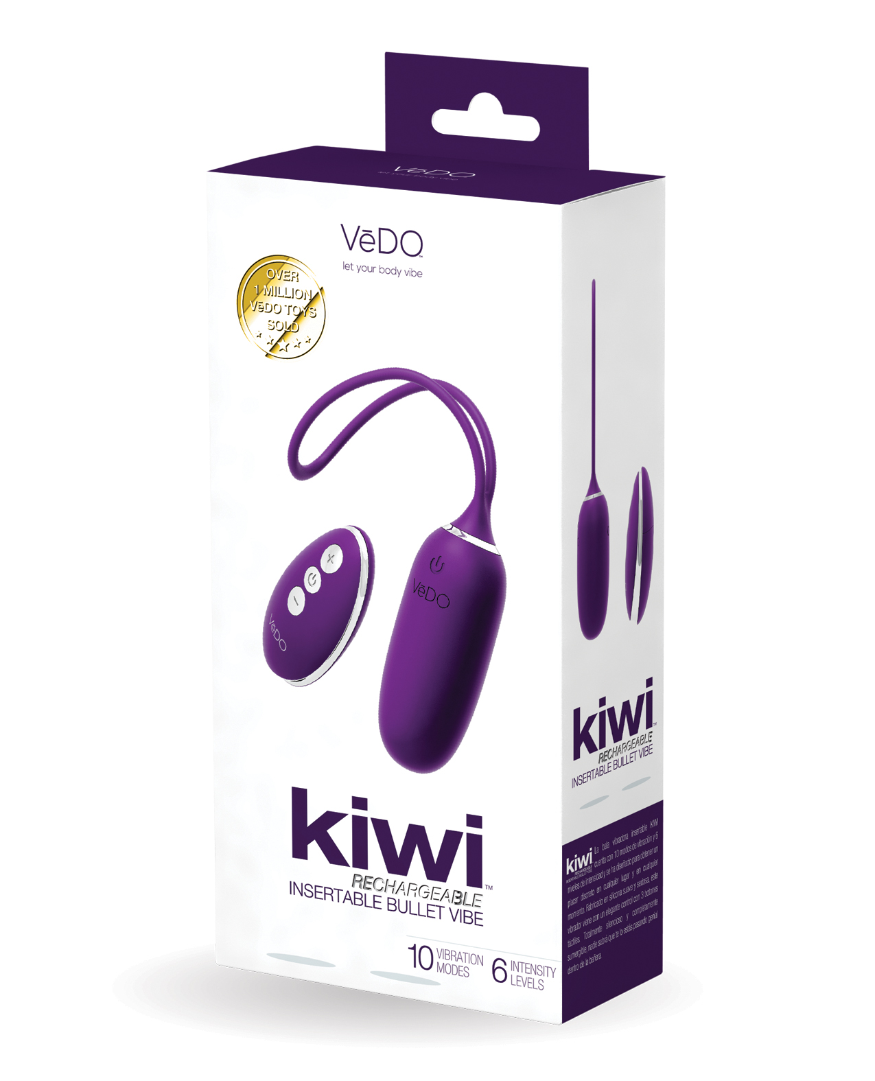 VeDO KIWI Rechargeable Insertable Bullet - Deep