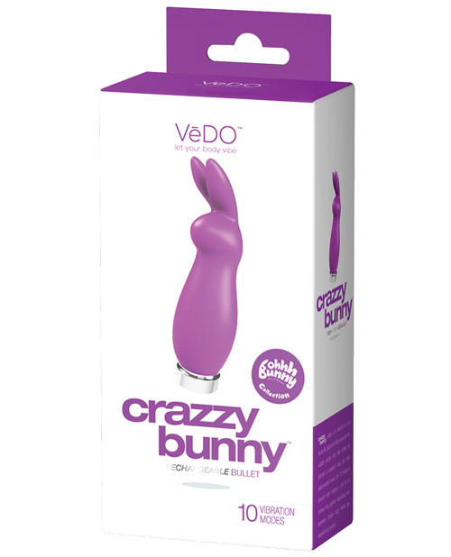 VeDO Crazzy Bunny Rechargeable Bullet - Perfectly