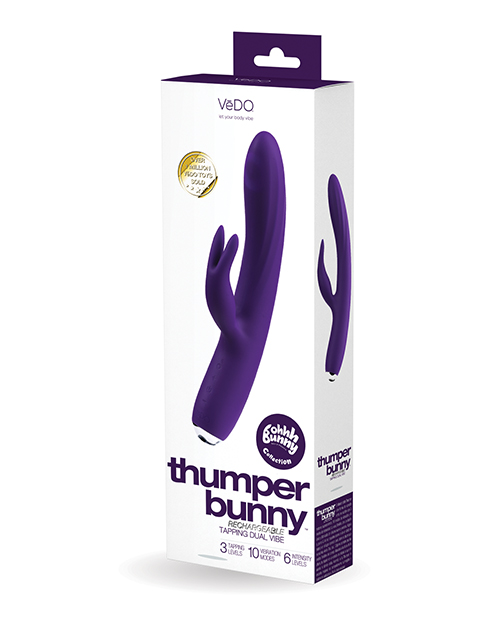 VeDO Thumper Bunny Rechargeable Dual Vibe - Deep