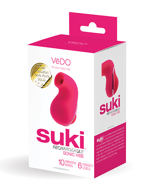 VeDO Suki Rechargeable Vibrating Sucker - Foxy