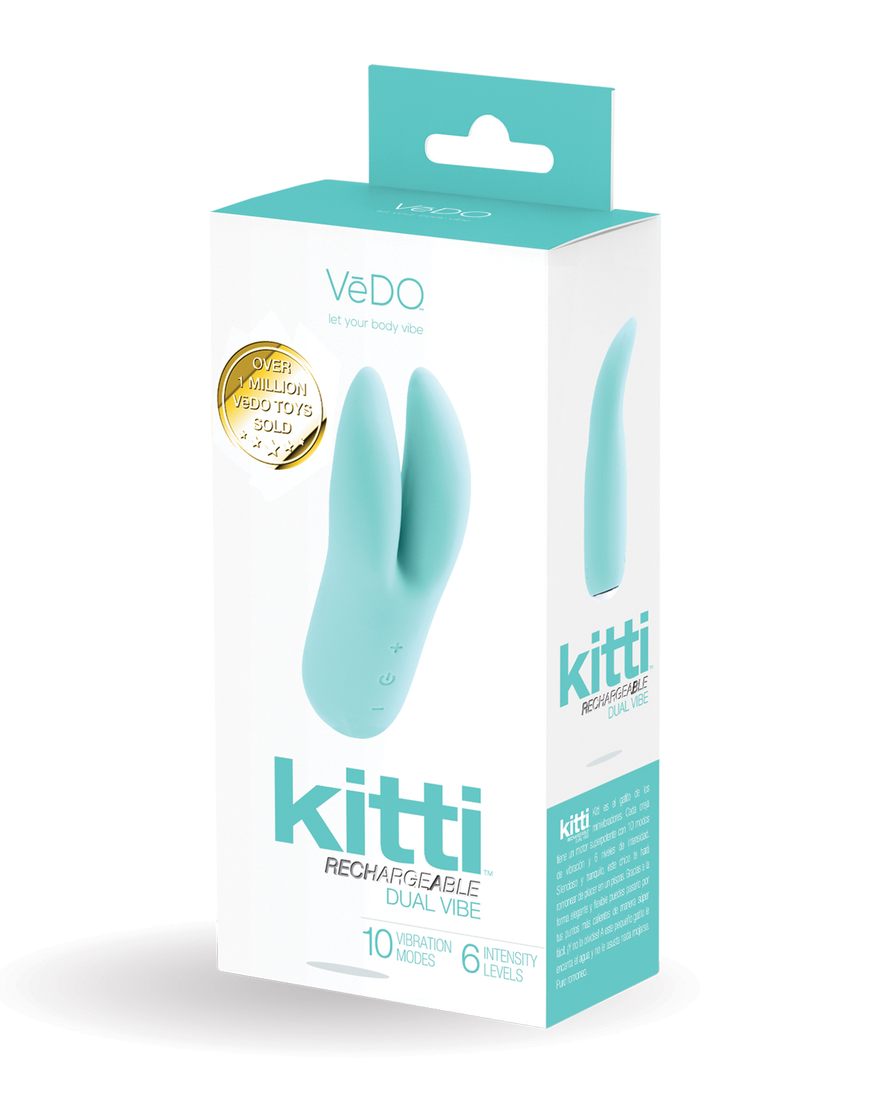 VeDO Kitti Rechargeable Dual Vibe - Tease Me