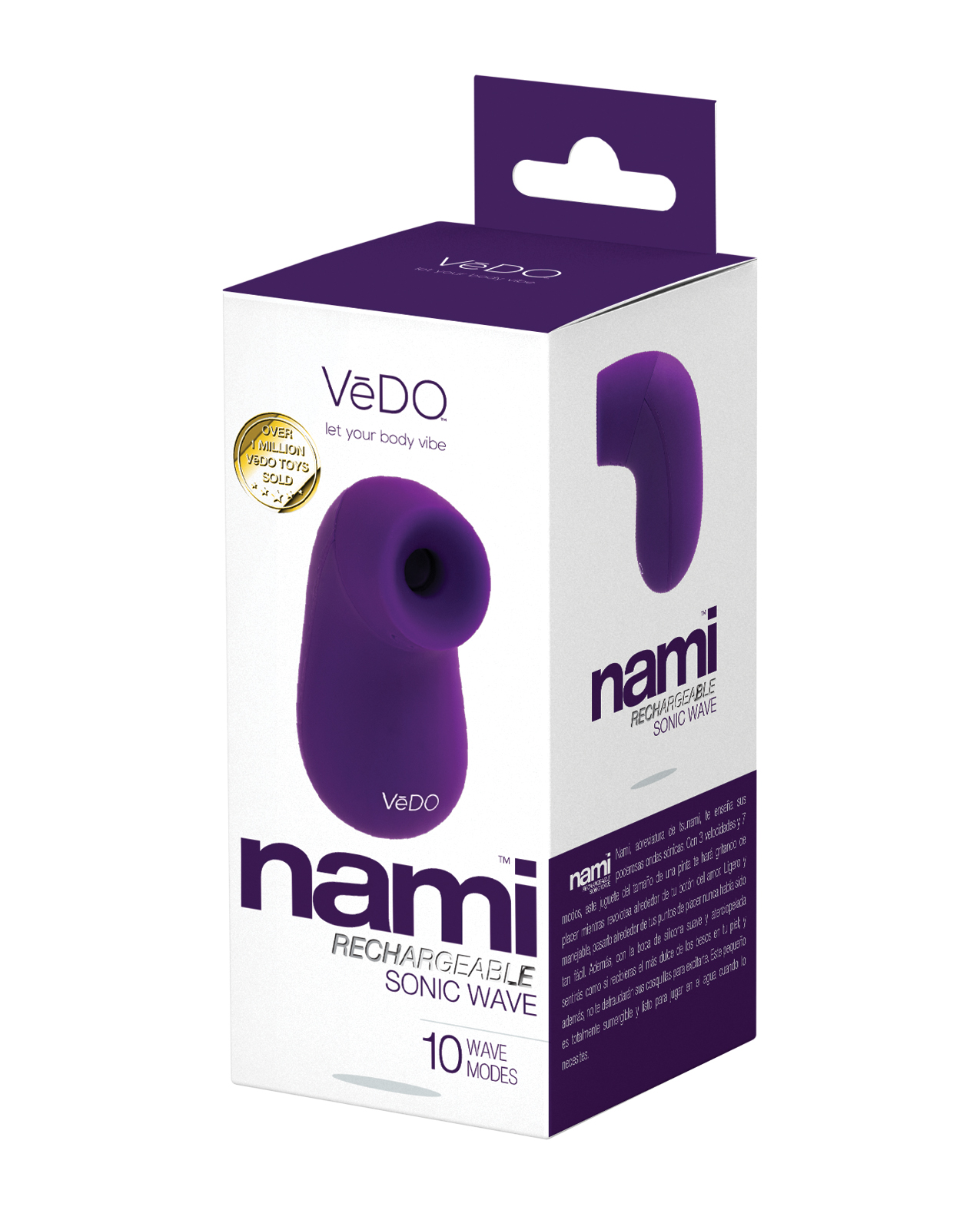 VeDo Nami Rechargeable Sonic Vibe - Deep
