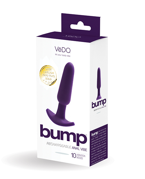 VeDO Bump Rechargeable Anal Vibe - Deep