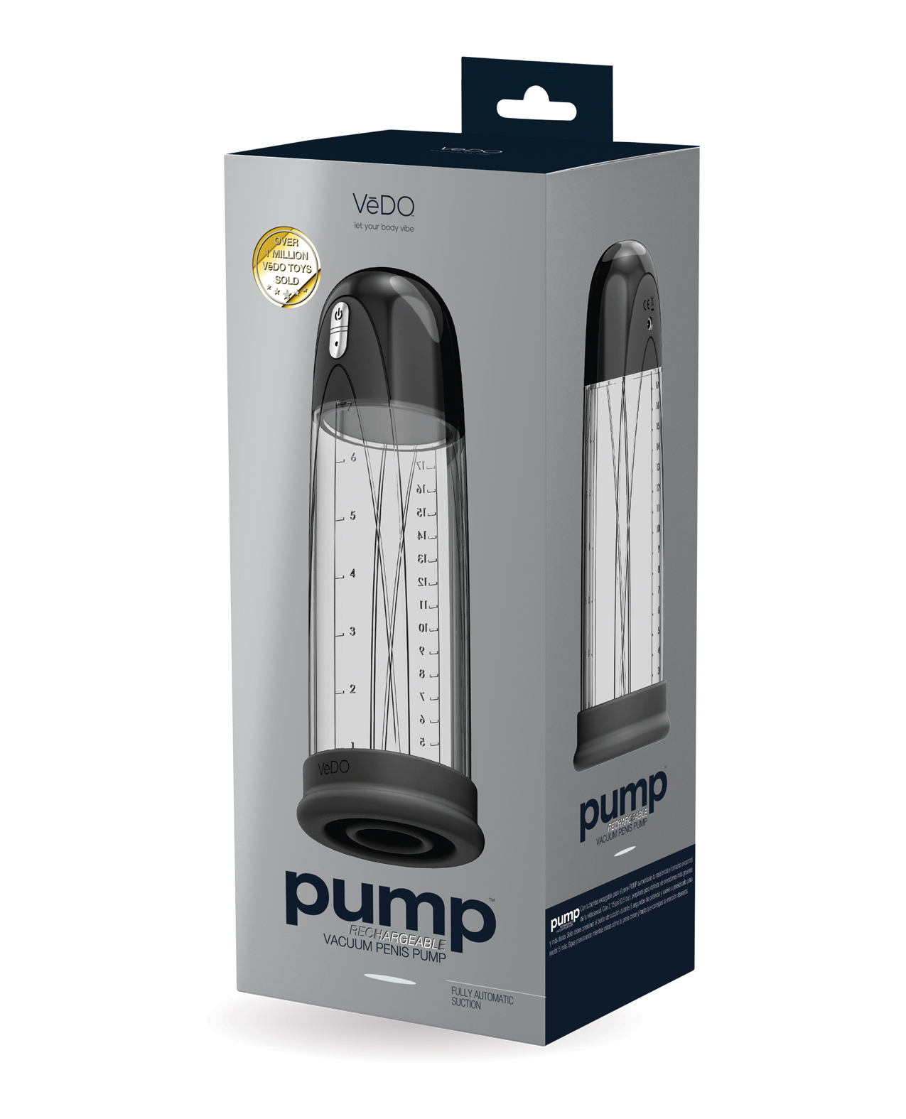 VeDO Pump Rechargeable Vacuum Penis Pump - Just