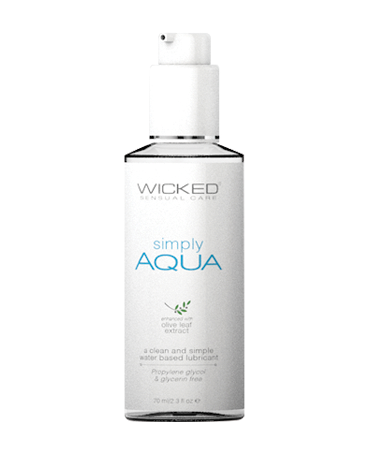 Wicked Sensual Care Simply Aqua Waterbased Lubricant