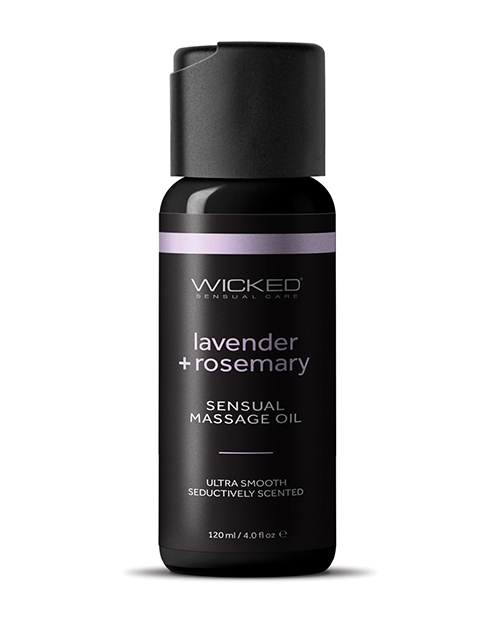 Wicked Sensual Care Lavender & Rosemary Massage Oil