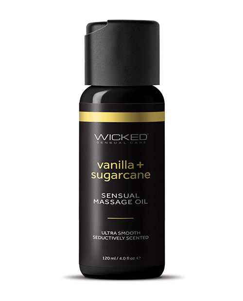 Wicked Sensual Care Vanilla & Sugarcane Massage Oil