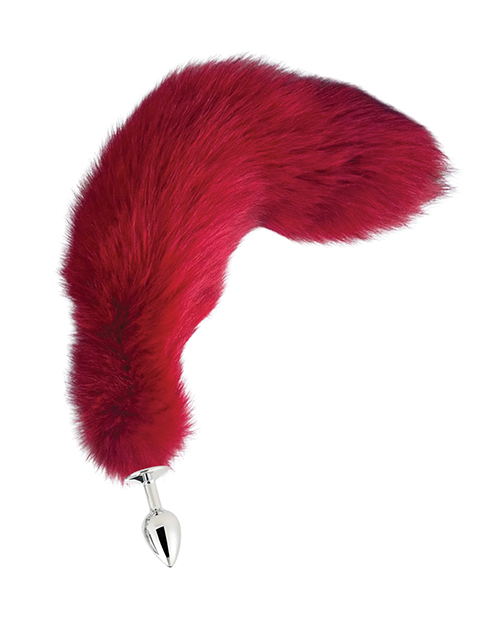 Fox Tail Small Plug - Cherry