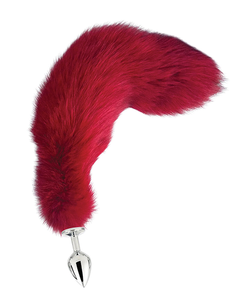 Fox Tail Medium Plug - Cherry