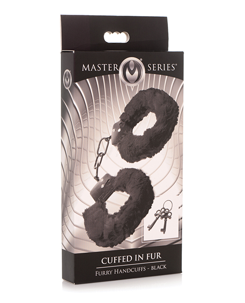 Master Series Cuffed in Fur Furry Handcuffs